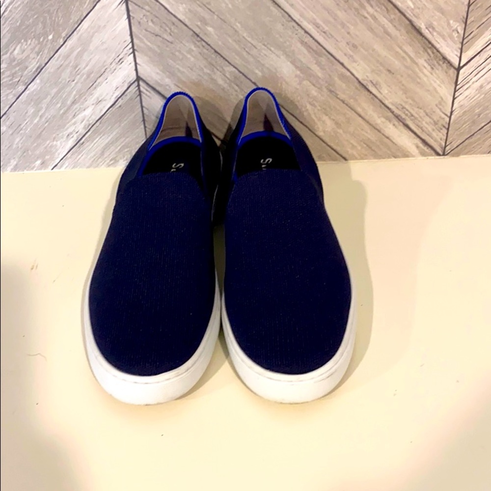 Rothy’s slip on shoes - navy - new!